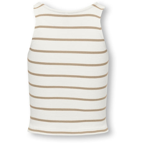 Kids ONLY White Pepper Nessa Stripe Top 2