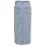 Kids ONLY Light Blue Denim Siri Front Slit Denim Skirt