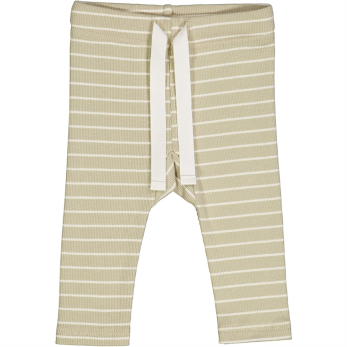 Müsli Desert Green/ Balsam Cream Stripe Rib Pants