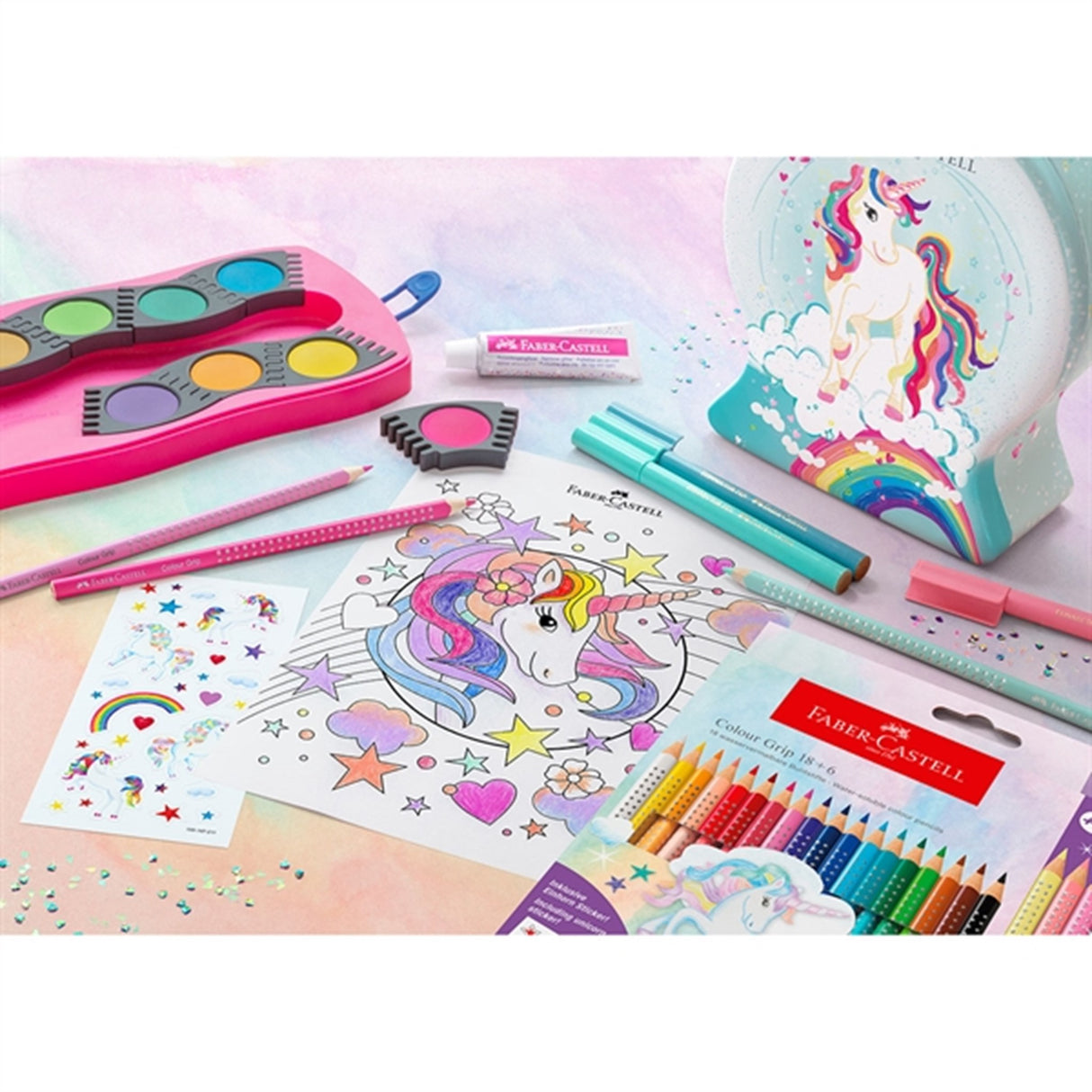 Faber-Castell Felt Pens Connector 33 Pcs Unicorn Horse