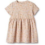 Wheat Coneflowers Jersey Dress Anna