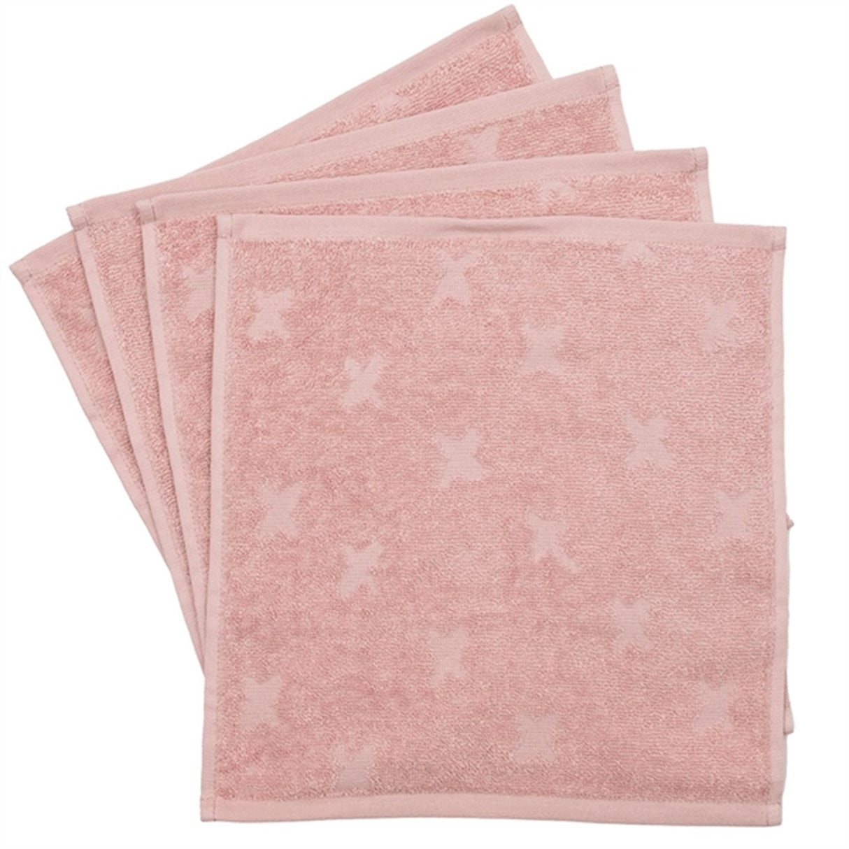 Müsli Wash Cloths 4-Pak Rose Sugar