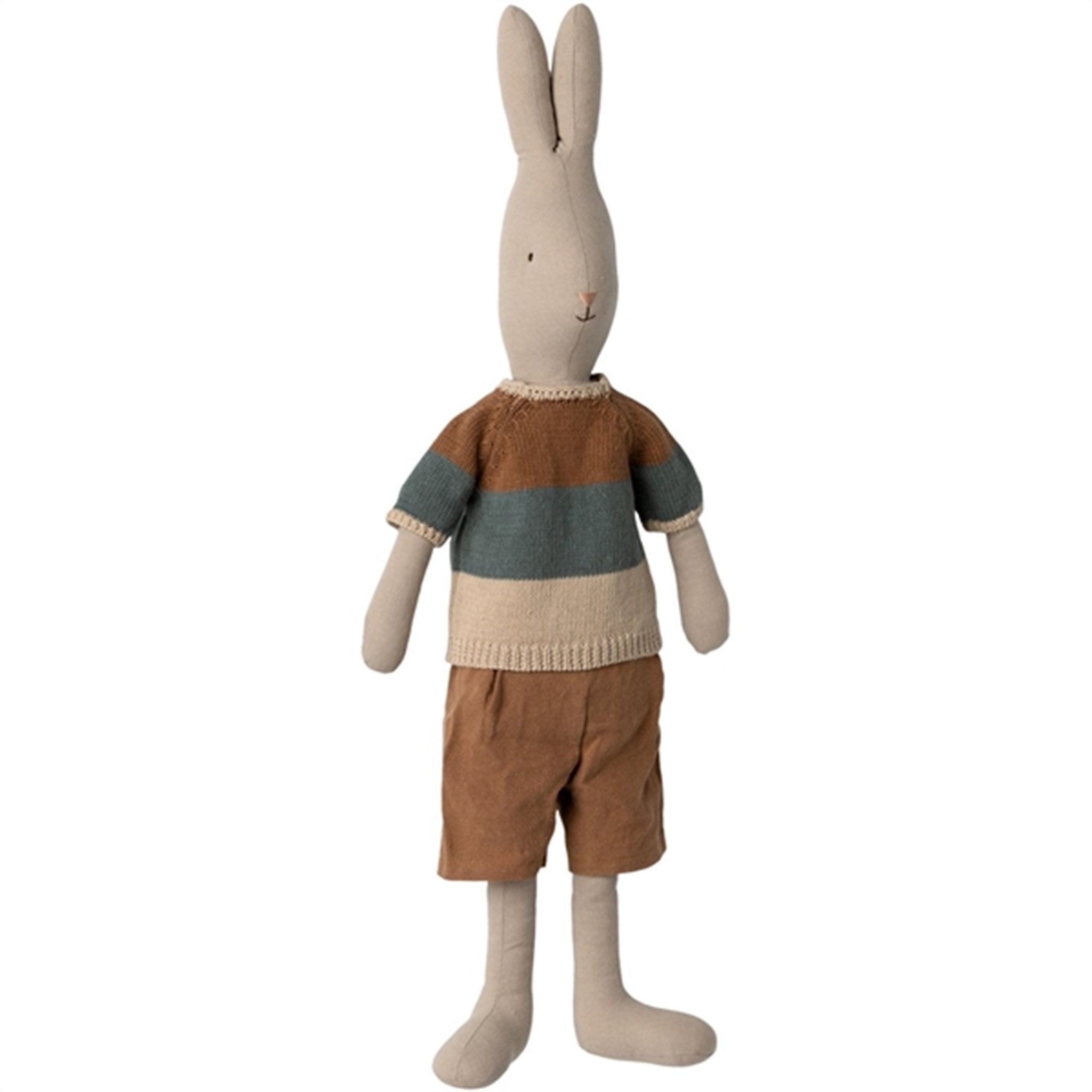 Maileg Rabbit Size 4 Knit Blouse and Shorts