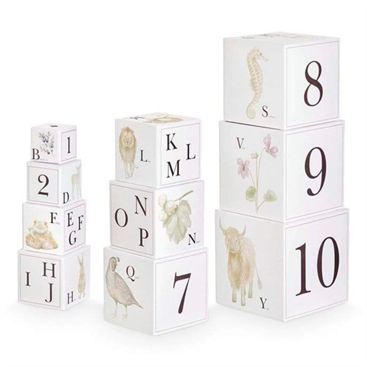 Cam Cam Copenhagen Stacking Boxes Alphabet Animals