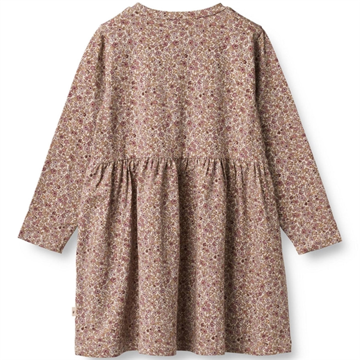 Wheat Grey Rose Flowers Sessa Jersey Dress 3