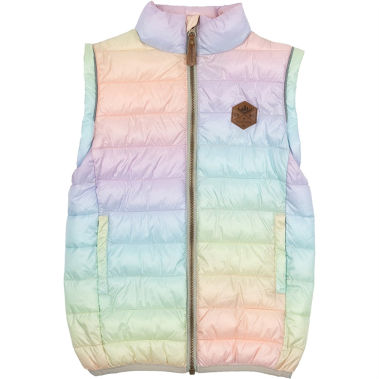 Mikk-Line Nylon Puffer 2 in 1 Jacket Colorful 3