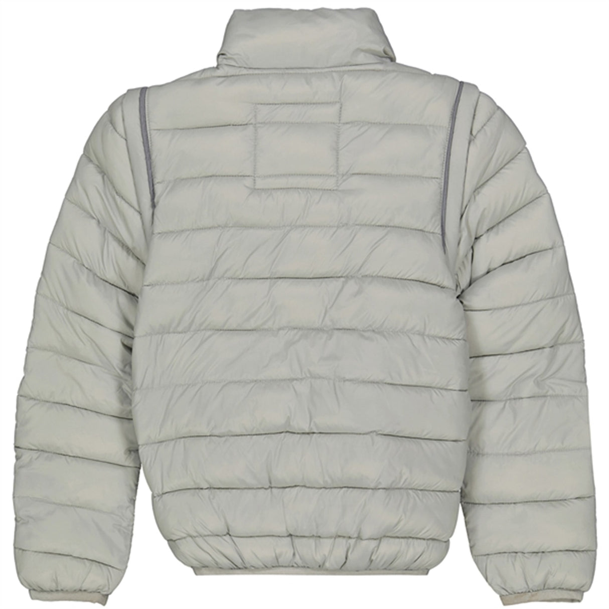 Mikk-Line Nylon puffer 2i1 Jacket Neutral Gray 5