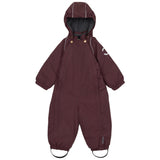 Mikk-Line Snow Suit Solid Huckleberry