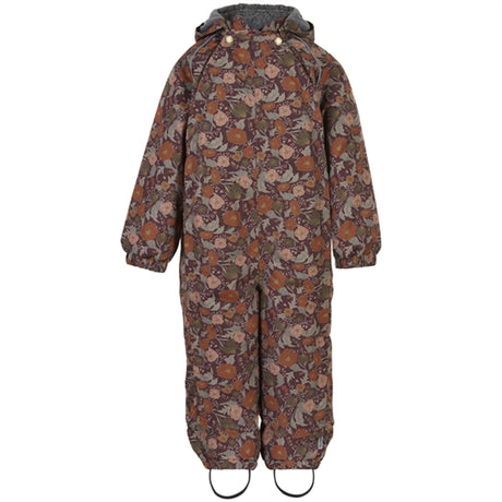 Mikk-Line Baby Snowsuit Decadent Chocolate