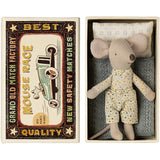 Maileg Little Brother Mouse in Matchbox