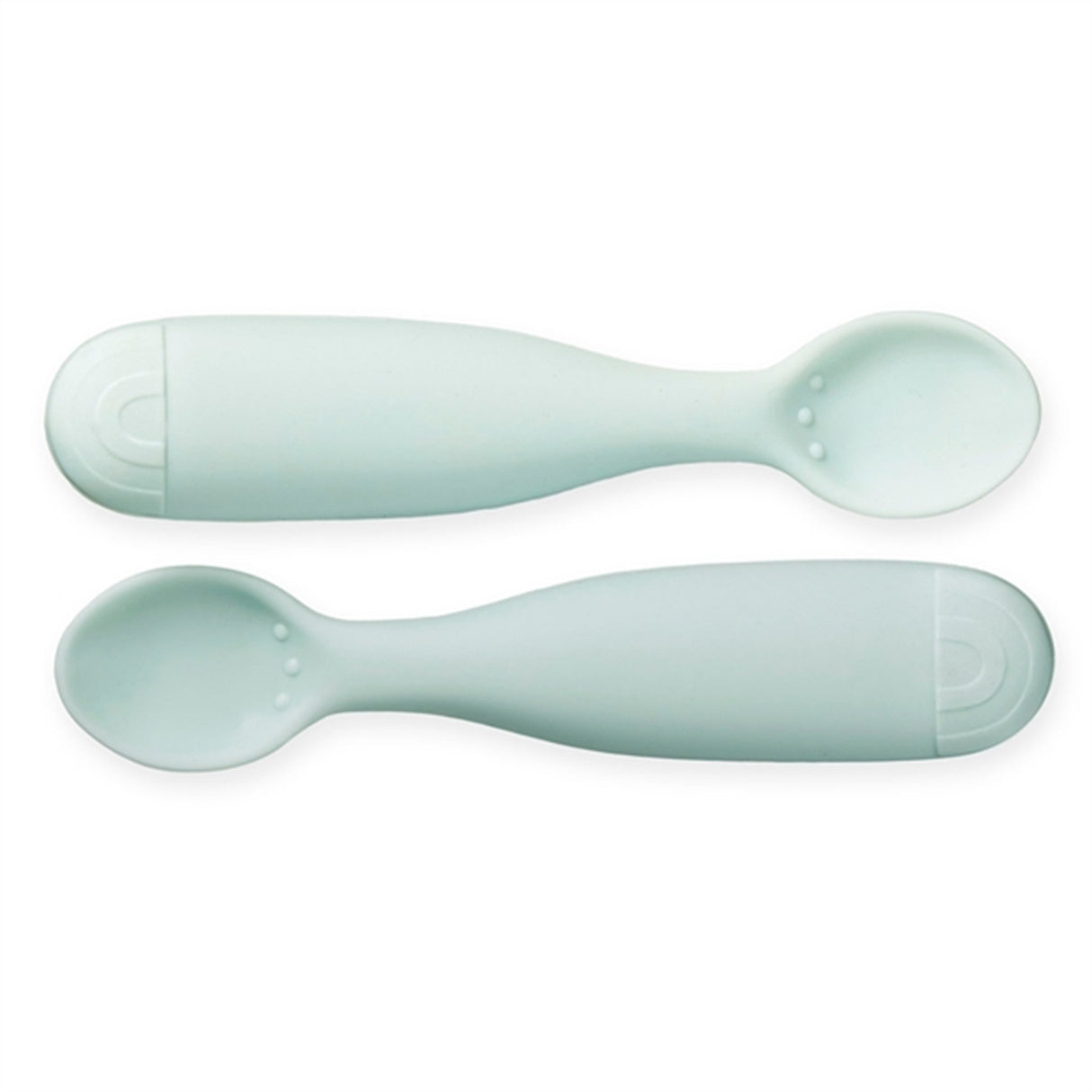 Cam Cam Copenhagen Silicone Spoons 2- pack Rainbow Blue Mix