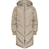 Pieces Kids Silver Mink Nelicity Puffer Jacket