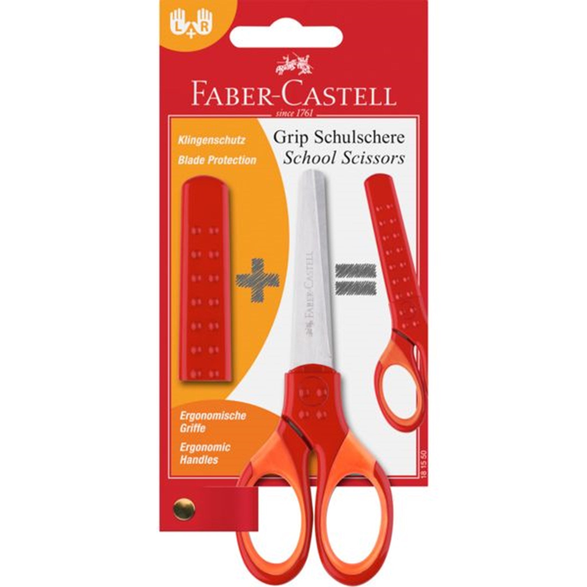 Faber Castell Scissor Red
