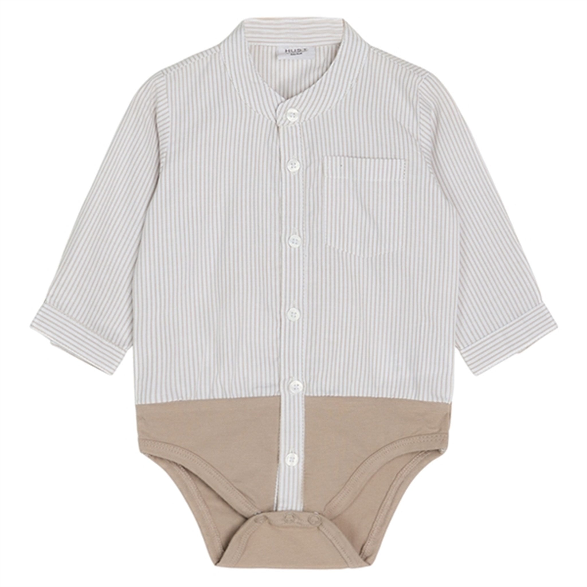 Hust & Claire Baby Bertil Shirt Body Cement NOOS