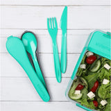 Sistema To Go Cutlery Set Minty teal