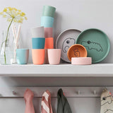 Done by Deer Silicone Mini Mug 3-pack Blue Mix