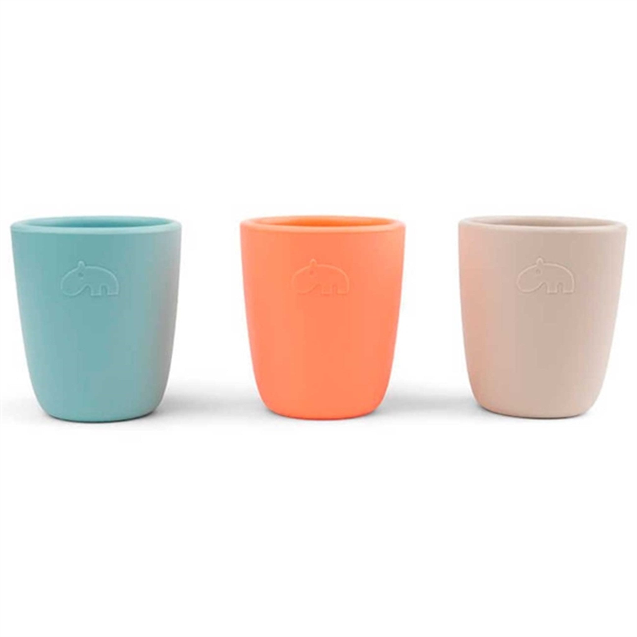Done by Deer Silicone Mini Mug 3-pack Colour Mix