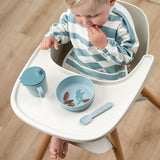 Done by Deer Foodie Spout Cup Happy Dots Blue