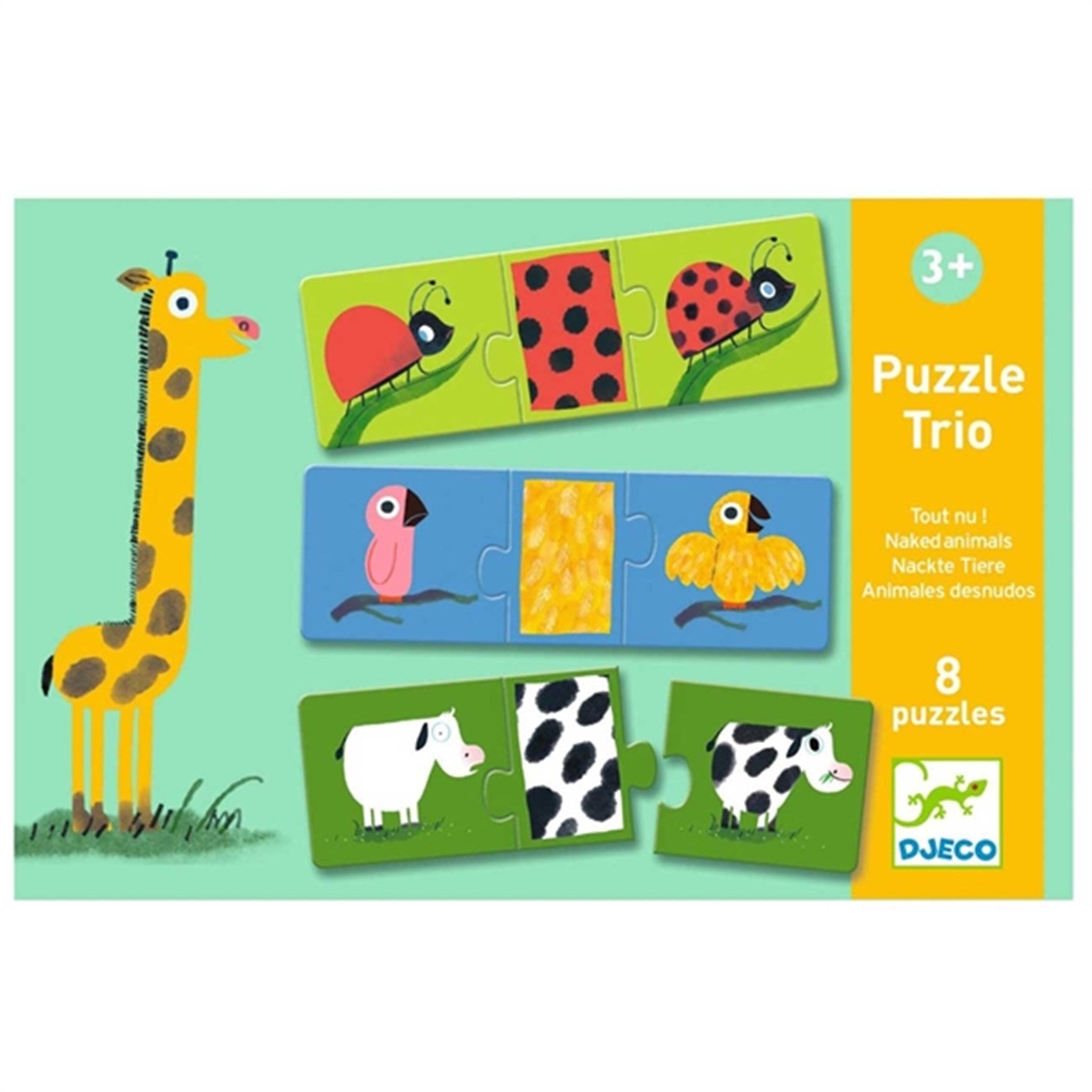 Djeco Learning Game Naked Animals