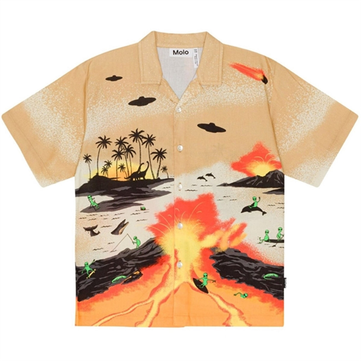 Molo Alien Tourists Rui Short-Sleeve Shirt