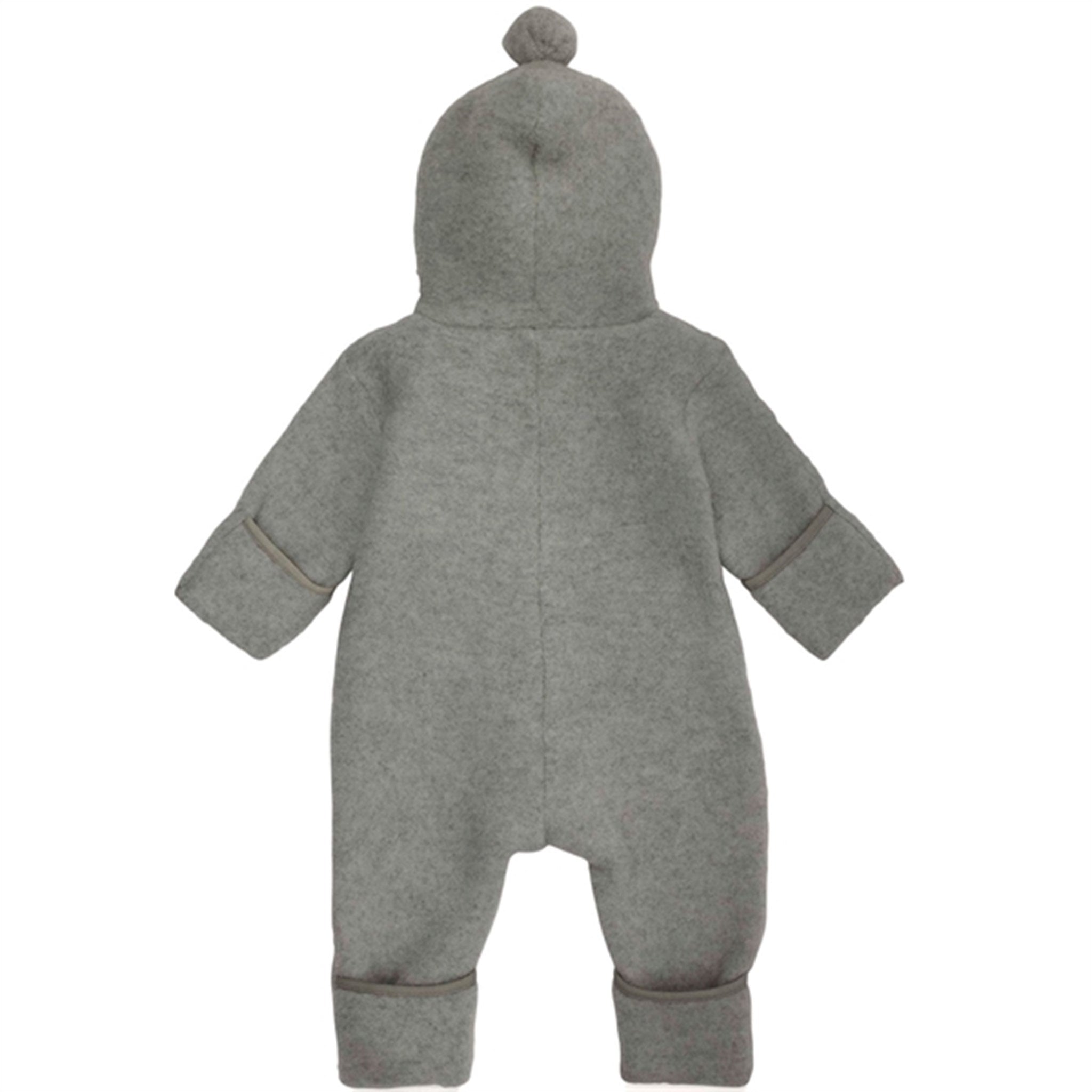 lalaby Grey Melange Teddy Jumpsuit 4