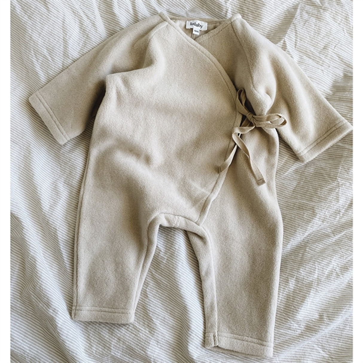 lalaby Ivory Memphis Fleece Suit