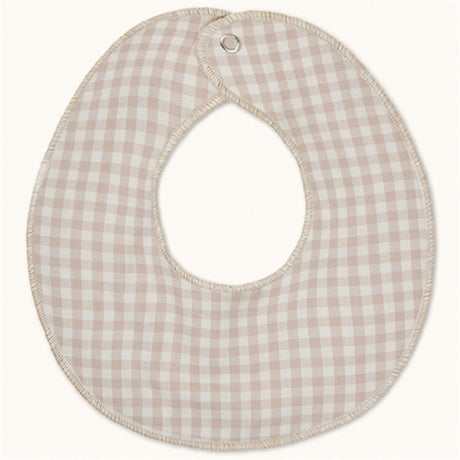 lalaby Mini Check Bibi Bib 2-Pak