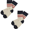 FUB Ecru 2-pack Colour Block Socks