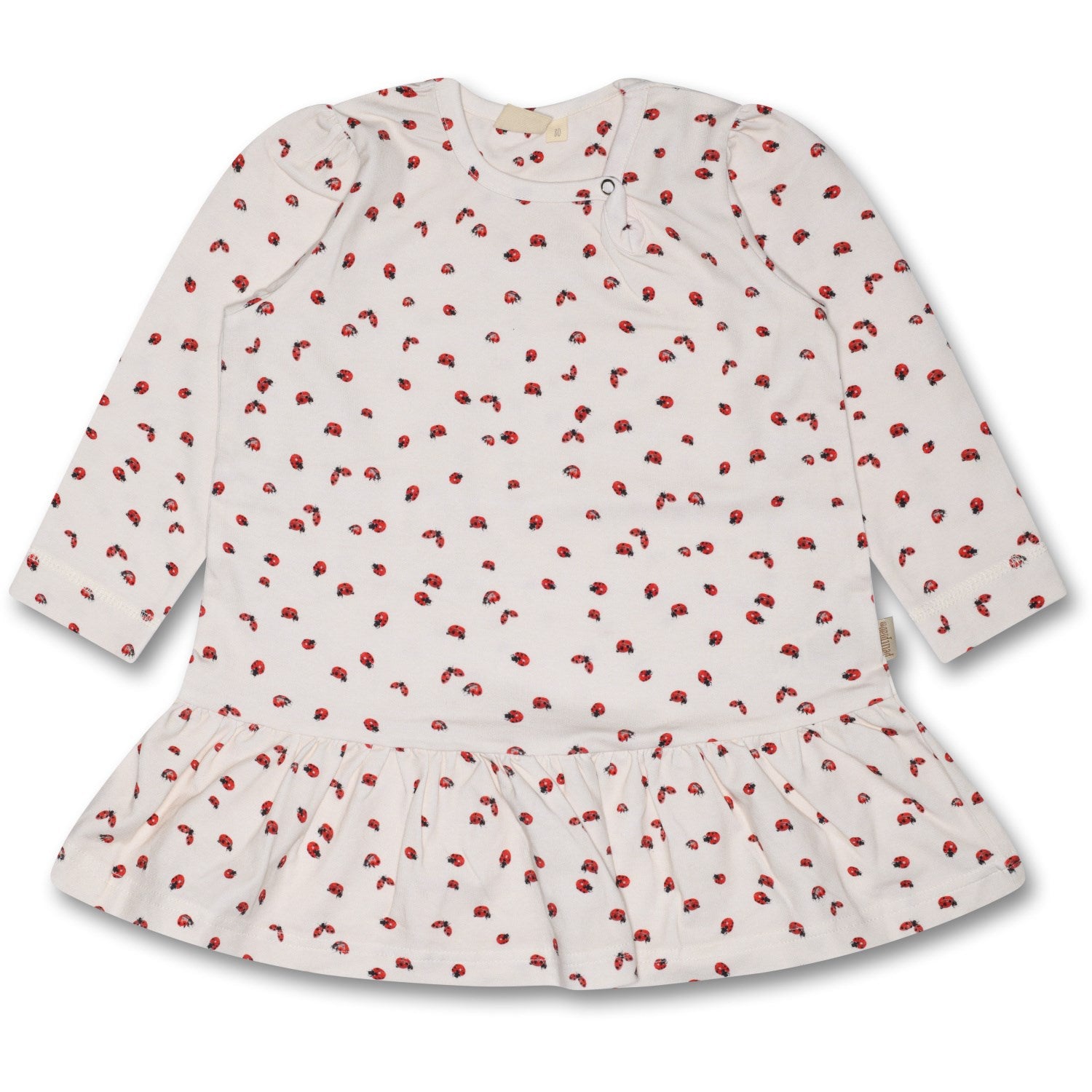 Petit Piao® Ladybug Dress Gather Printed