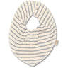 Petit Piao® Blue Mist Bib Modal Striped