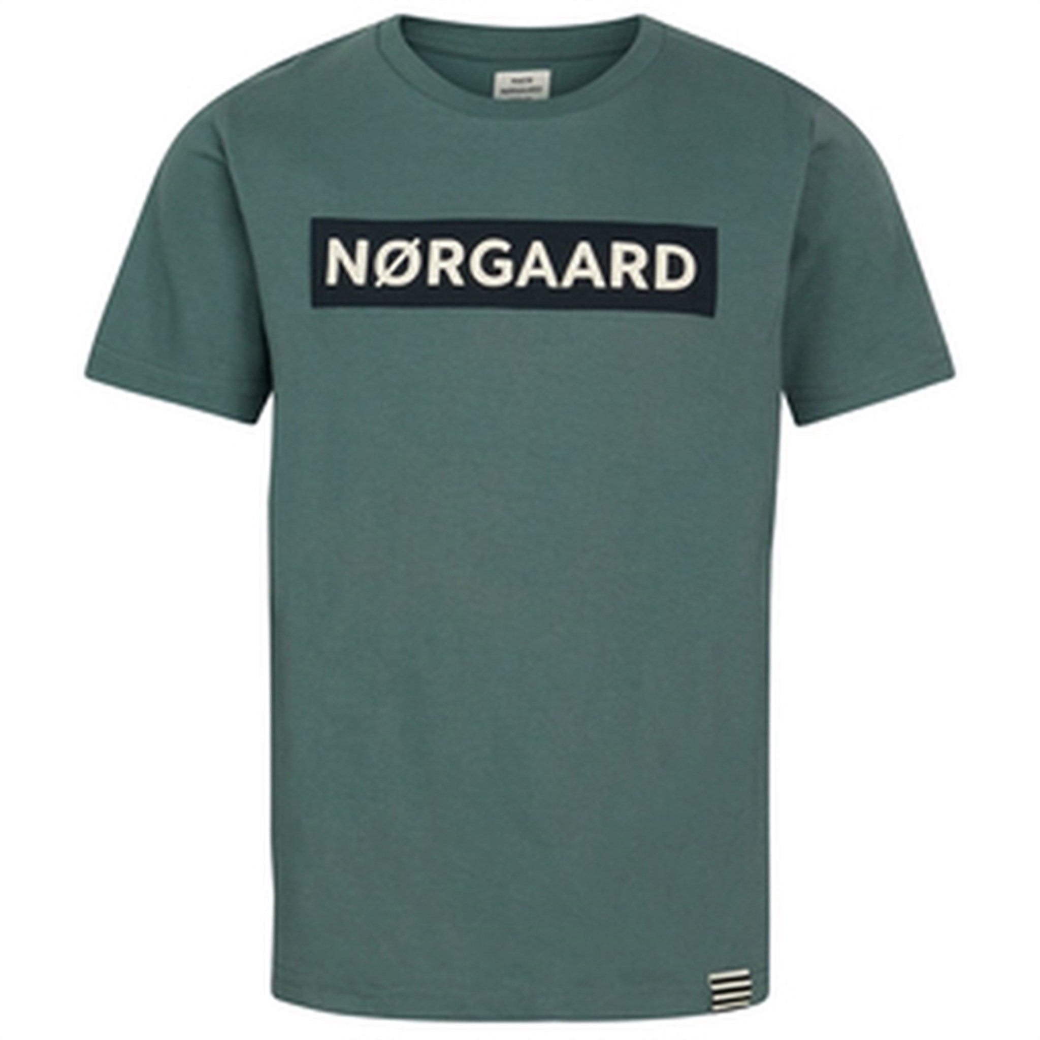 Mads Nørgaard Printed Tee Thorlino T-Shirt Balsam Green