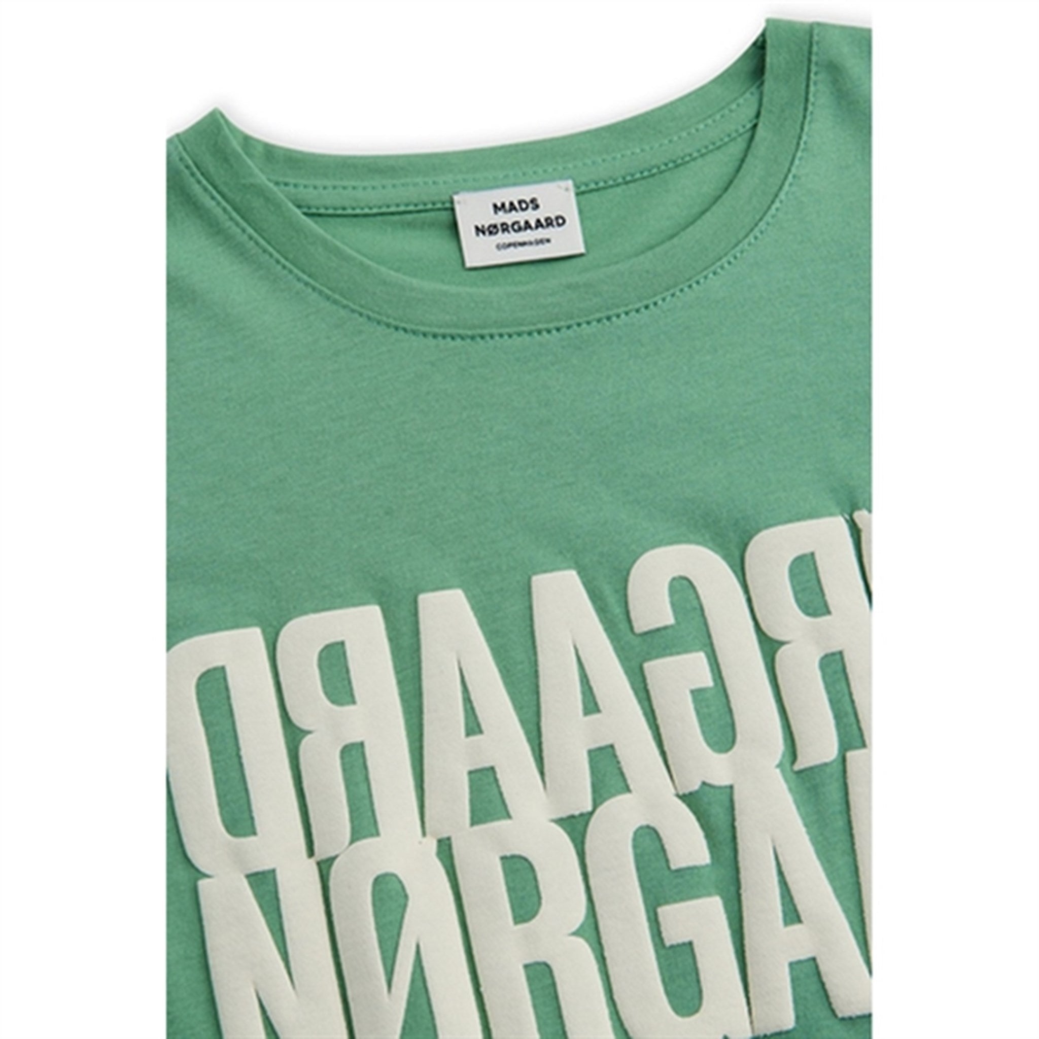 Mads Nørgaard Single Organic Tuvina T-Shirt Créme De Menthe 3