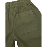 Mads Nørgaard Dyed Canvas Seano Shorts Olivine 3