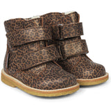 Angulus Beginner Tex-Boots w Velcro Brown Leo