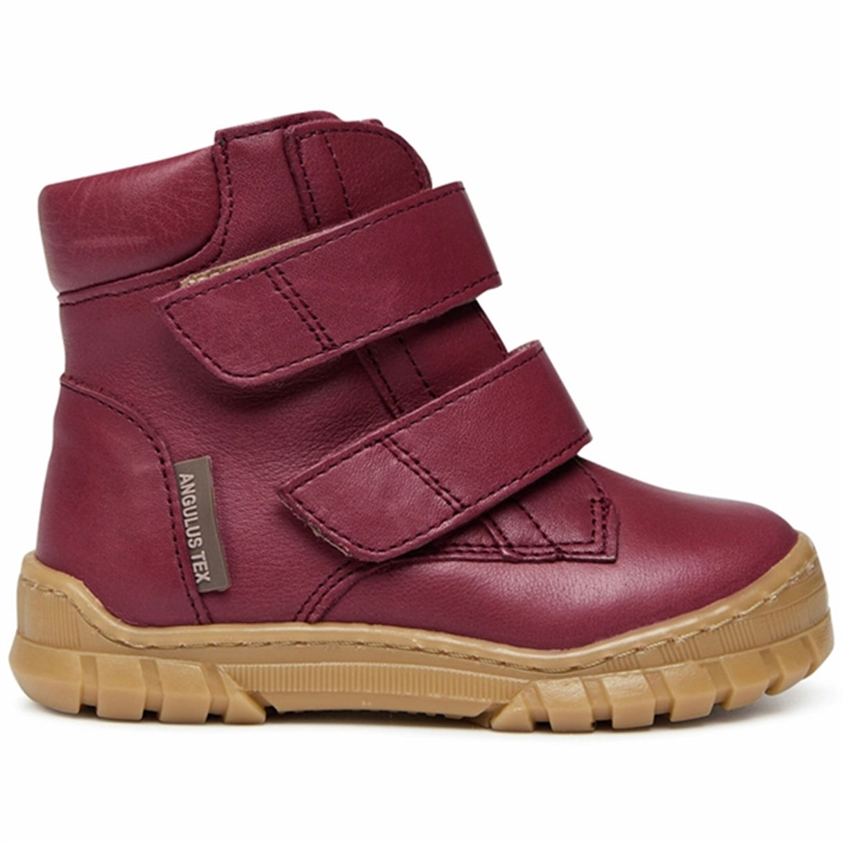 Angulus Beginner Tex Boots w Velcro Plum 3