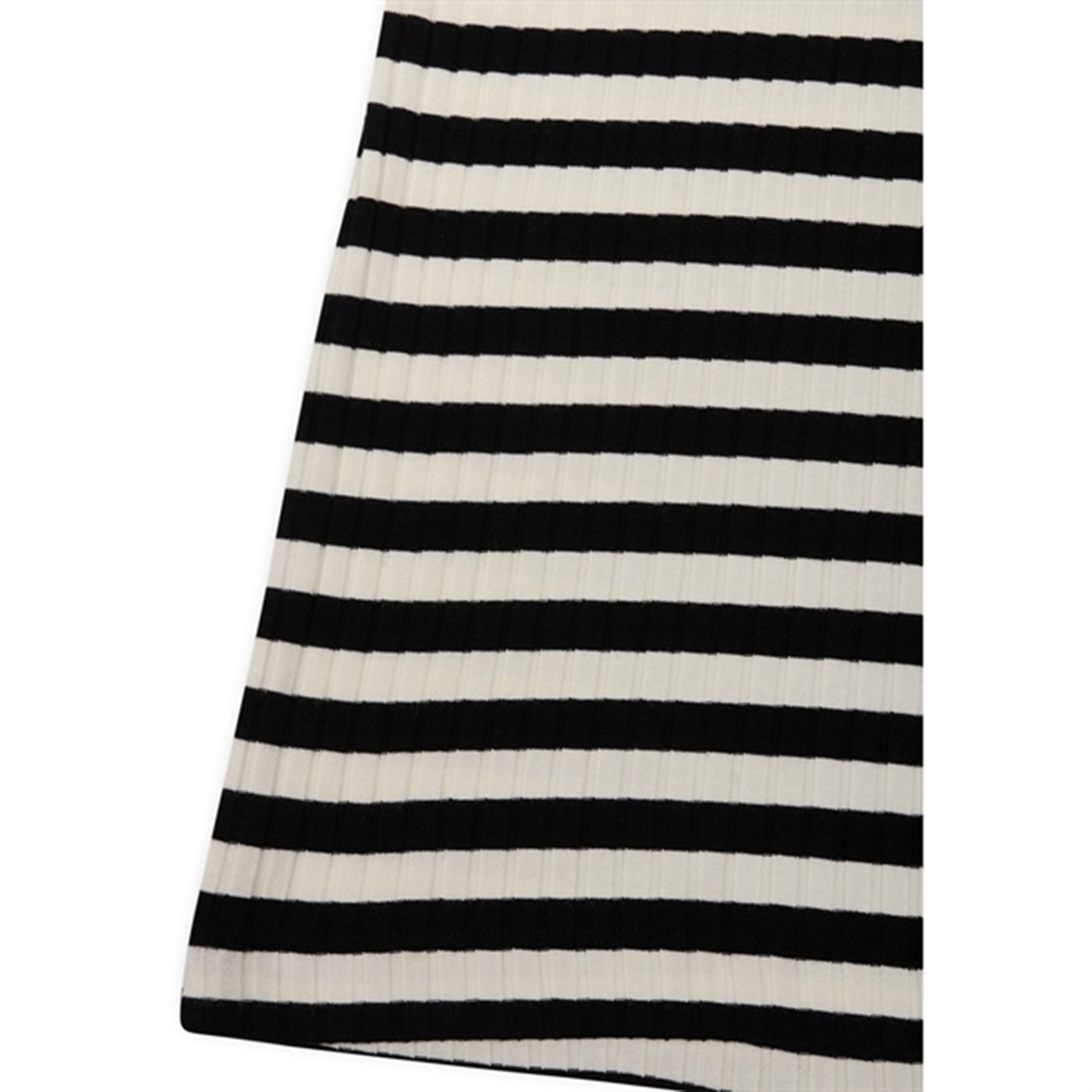 Mads Nørgaard 5x5 Classic Stripe Carnile Dress Black/Vanilla Ice 3