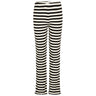 Mads Nørgaard 5x5 Classic Stripe Lala Leggings Black/Vanilla Ice