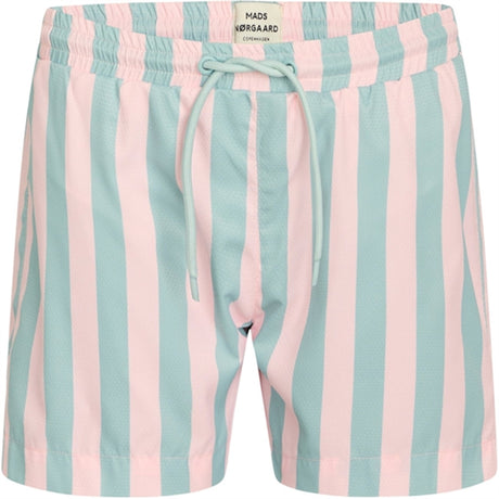 Mads Nørgaard Sea Sandrino Stripe Shorts Dewkist/Blushing Bride