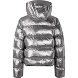 Mads Nørgaard Shiny Crinckle Jojina Jacket Asphalt 2