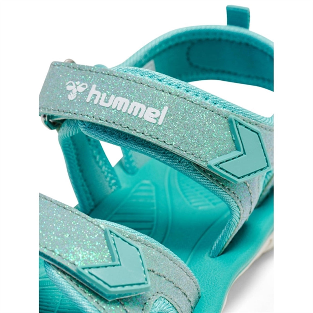 Hummel Sandal Glitter Blue Surf 6