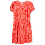 Mads Nørgaard Modal Stripe Dalia Dress Shell Pink/Puffin's Bill