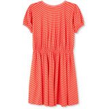 Mads Nørgaard Modal Stripe Dalia Dress Shell Pink/Puffin's Bill 2