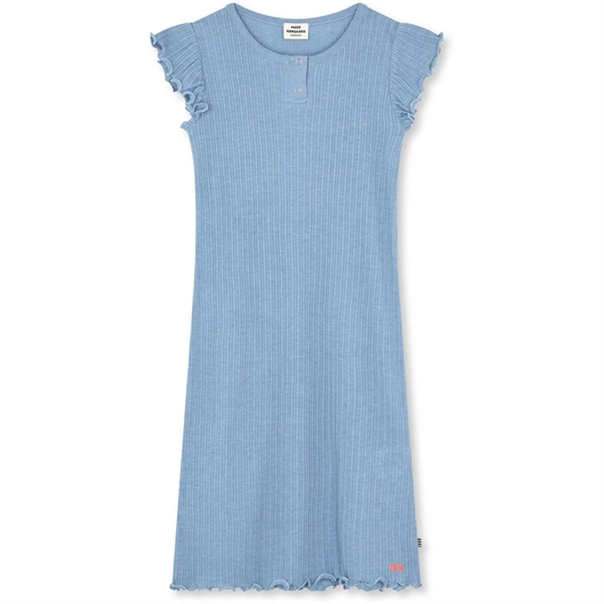 Mads Nørgaard Pointella Cecilie Dress Powder Blue Melange