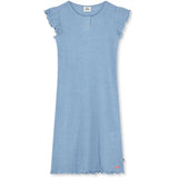 Mads Nørgaard Pointella Cecilie Dress Powder Blue Melange