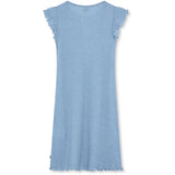 Mads Nørgaard Pointella Cecilie Dress Powder Blue Melange 2