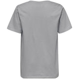 Hummel Grey Melange Tres S/S T-Shirt