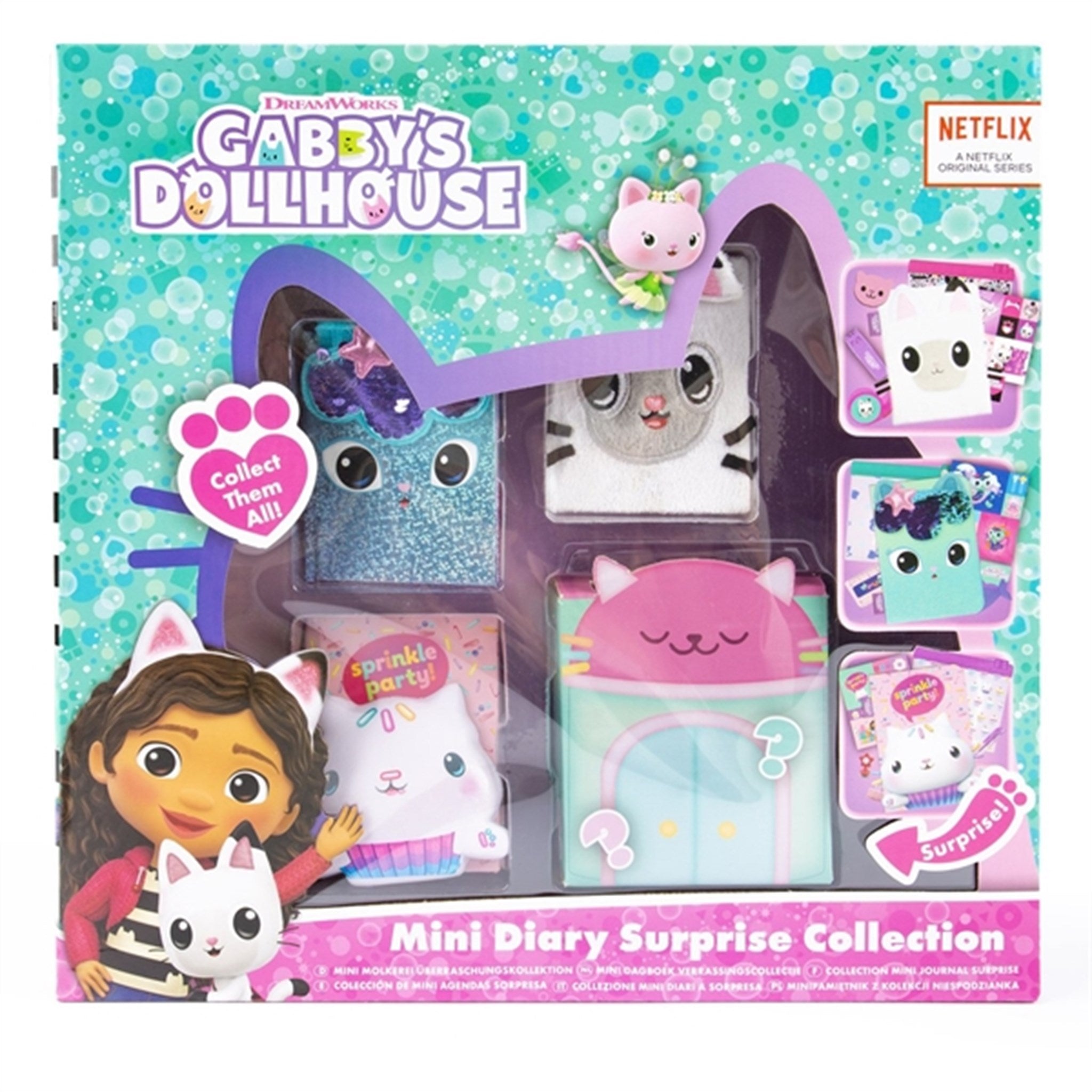 Gabby's Dollhouse Mini Diary Collection