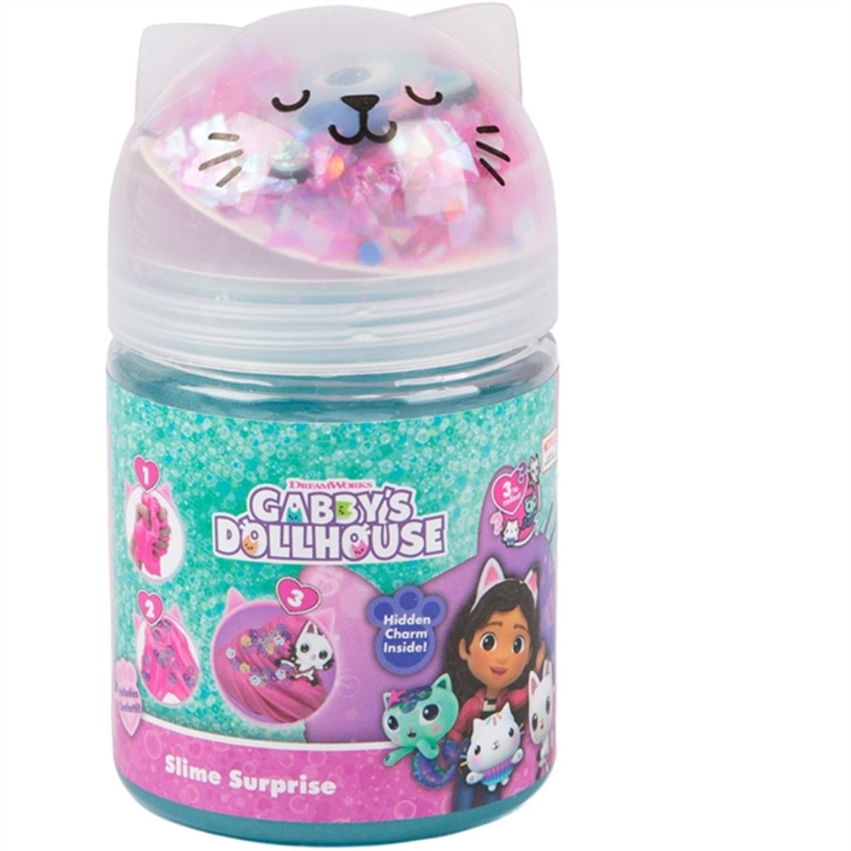 Gabby's Dollhouse Surprise Slime Pot - Cupcake