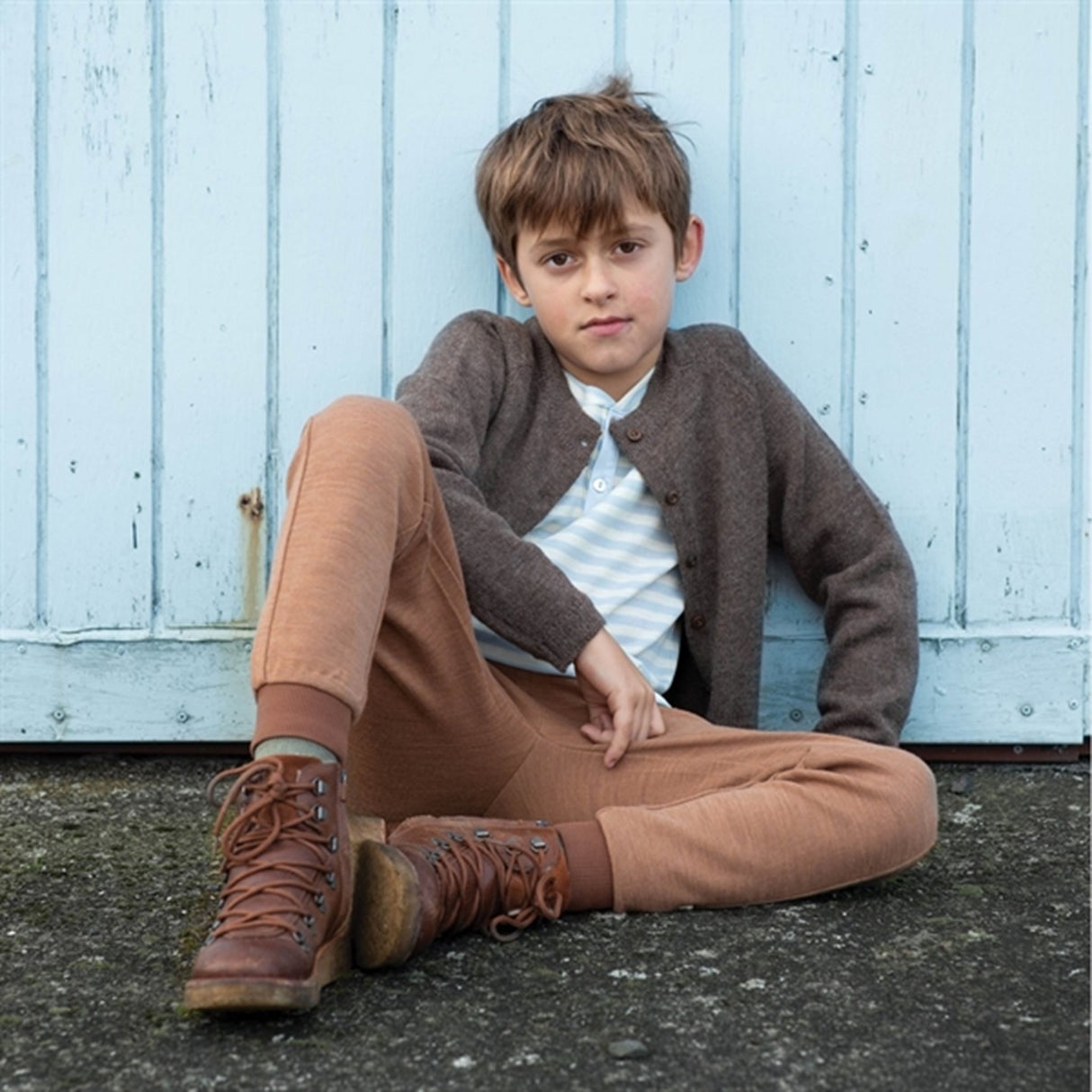 Minimalisma Kobenhavn Cardigan Brown Sheep 4