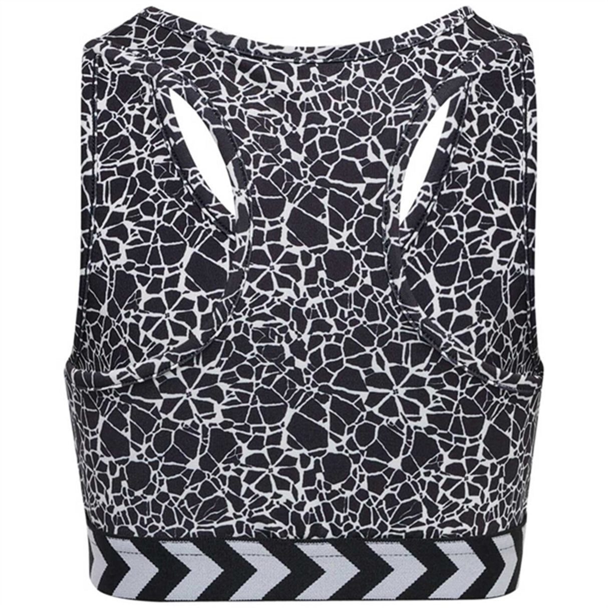 Hummel White/Black Mimmi Sports Top